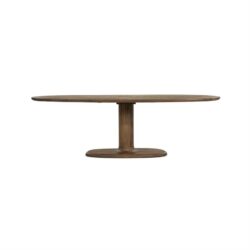Eettafel Coco 240x110 cm - lichtbruin