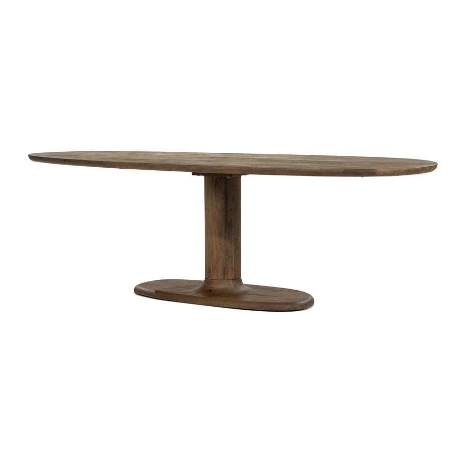 Eettafel Coco 240x110 cm - lichtbruin