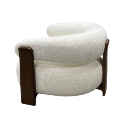 Fauteuil Bocks Be lovely en notenhout