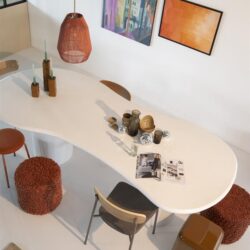 Stool Vista small - terracotta