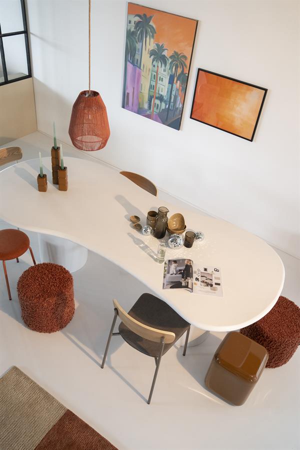 Stool Vista small - terracotta