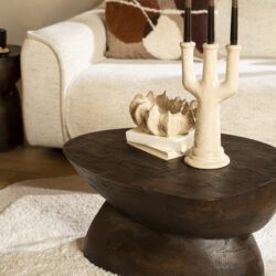 Coffee table Cobble - brown