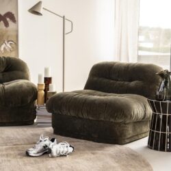 Lounge chair Nook - green
