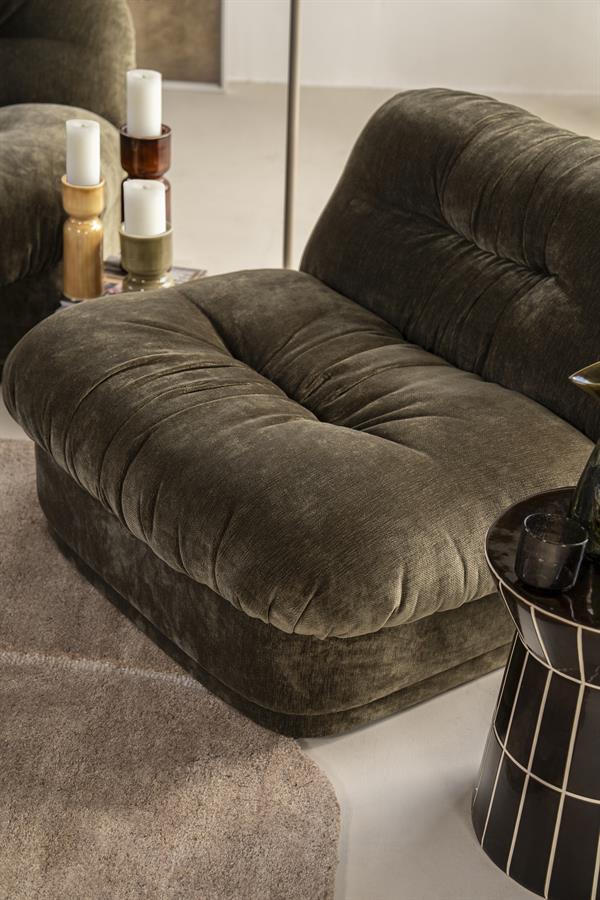 Lounge chair Nook - green
