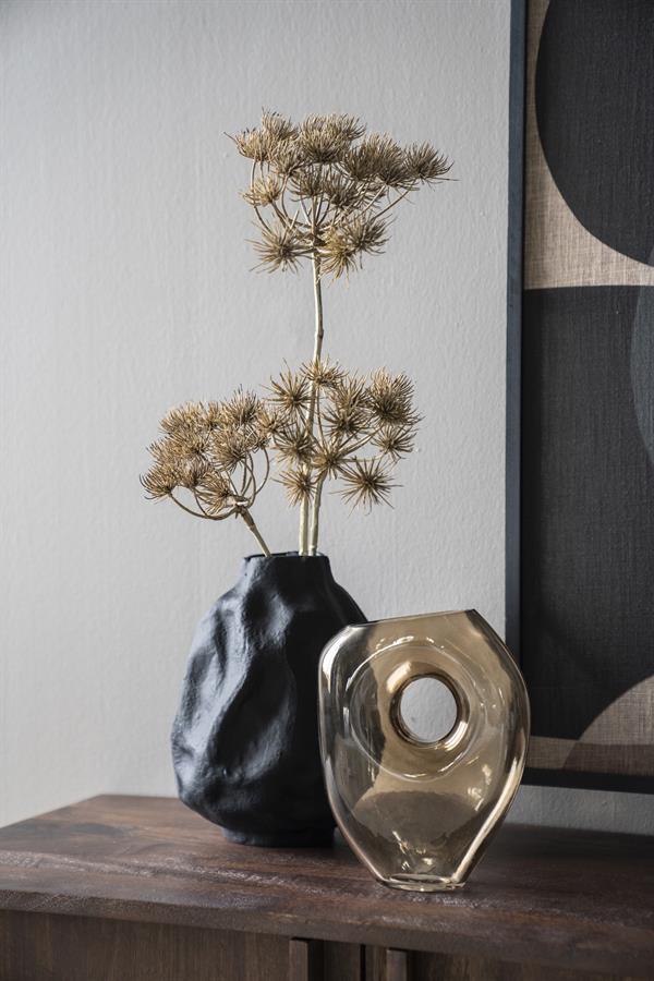 Hoogwaardige decoratieve vazen en droogbloemen, modern interieur, Mokana Meubelen.