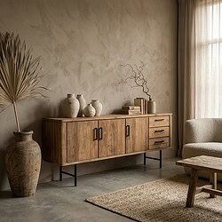 Dressoir Somo naturel teakhout