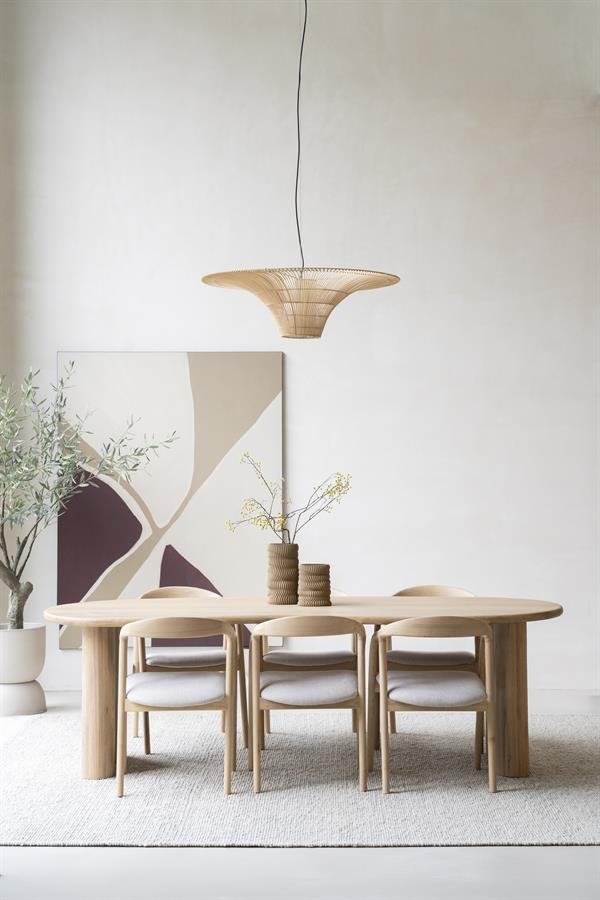Eettafel Josh 250x110 cm - naturel