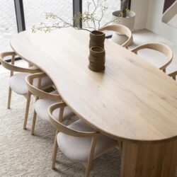 Eettafel Josh 250x110 cm - naturel