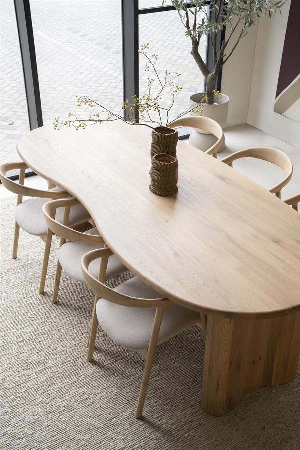 Eettafel Josh 250x110 cm - naturel