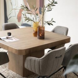 Eettafel Harmonie - bruin
