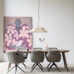 Eettafel Elijah 260x100 cm - bruin