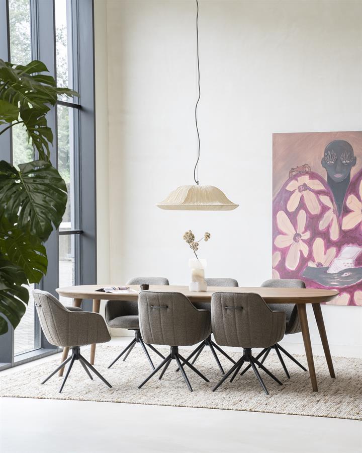 Eettafel Elijah 300x100 cm - bruin