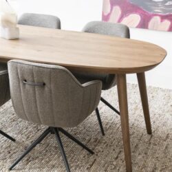 Eettafel Elijah 300x100 cm - bruin
