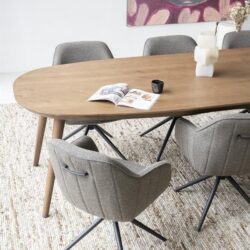 Eettafel Elijah 300x100 cm - bruin
