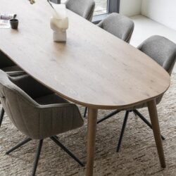 Eettafel Elijah 300x100 cm - bruin