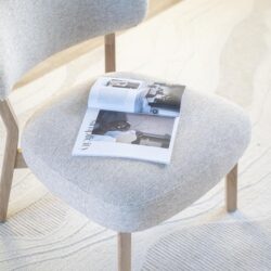 Fauteuil Mikky naturel - taupe Moon