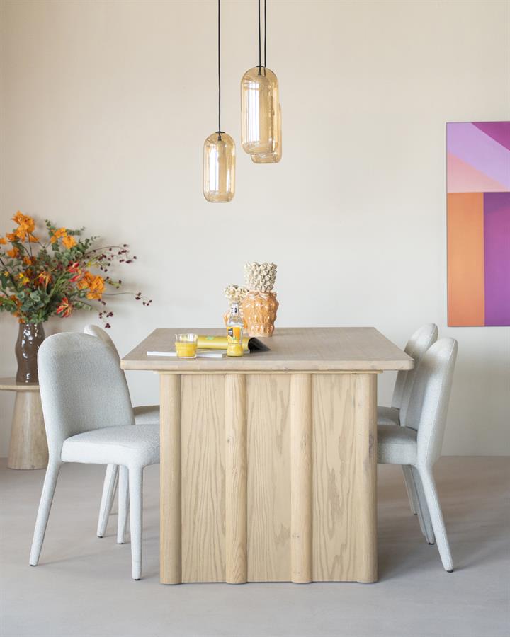 Eettafel Jake 180x100 cm - naturel