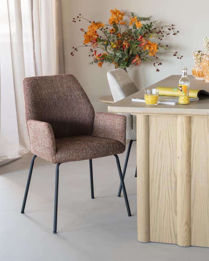 Stoel Indy - rood Donna