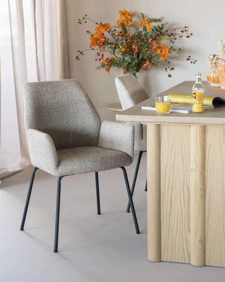 Stoel Indy - taupe Donna