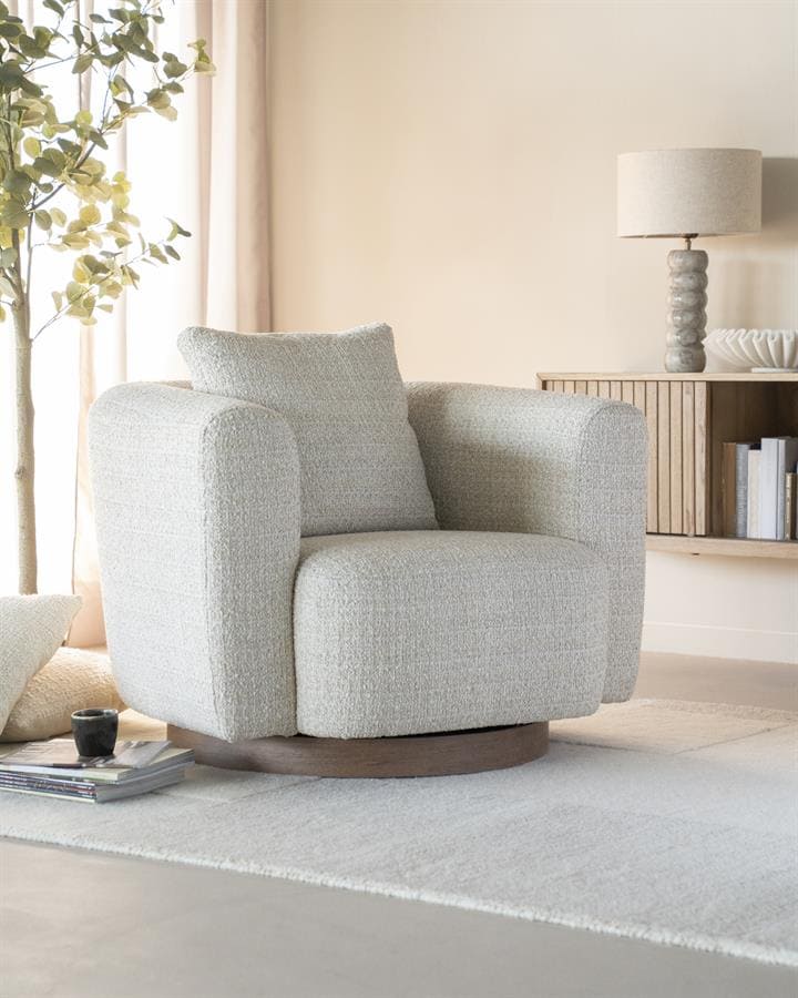 Fauteuil Jordan - beige Asti