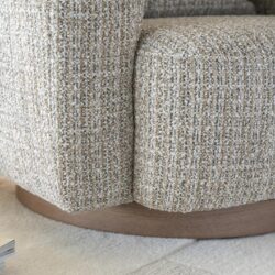 Fauteuil Jordan - taupe Asti