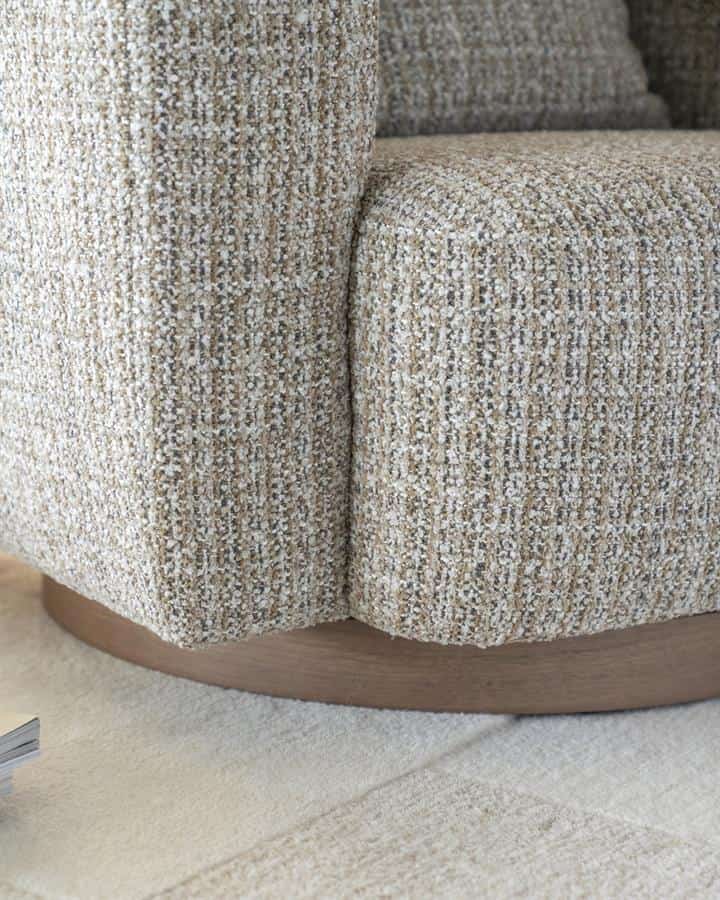 Fauteuil Jordan - taupe Asti