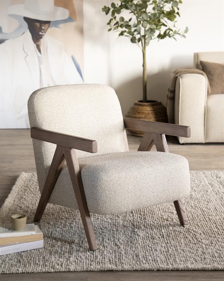 Fauteuil Francis - beige Flou