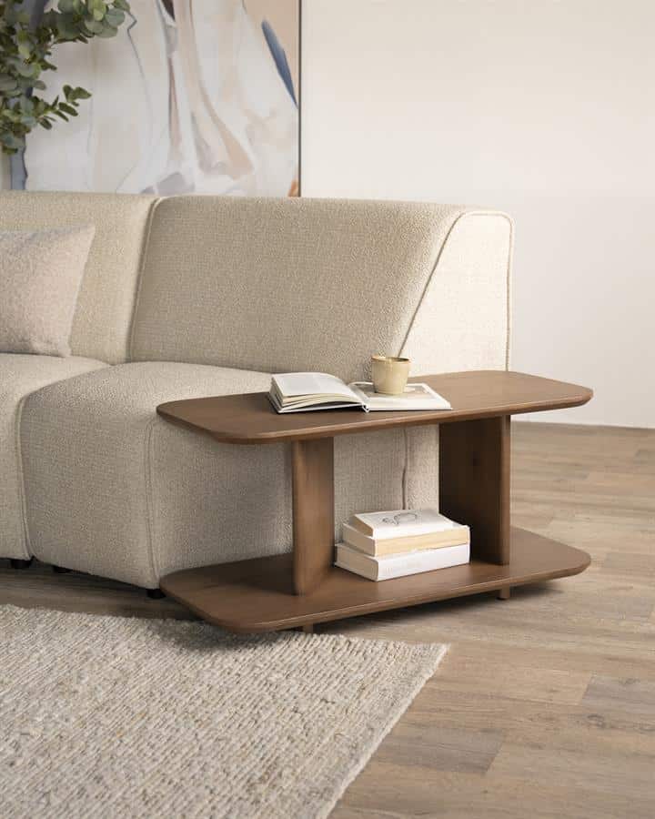 Bijzettafel Ty - bruin