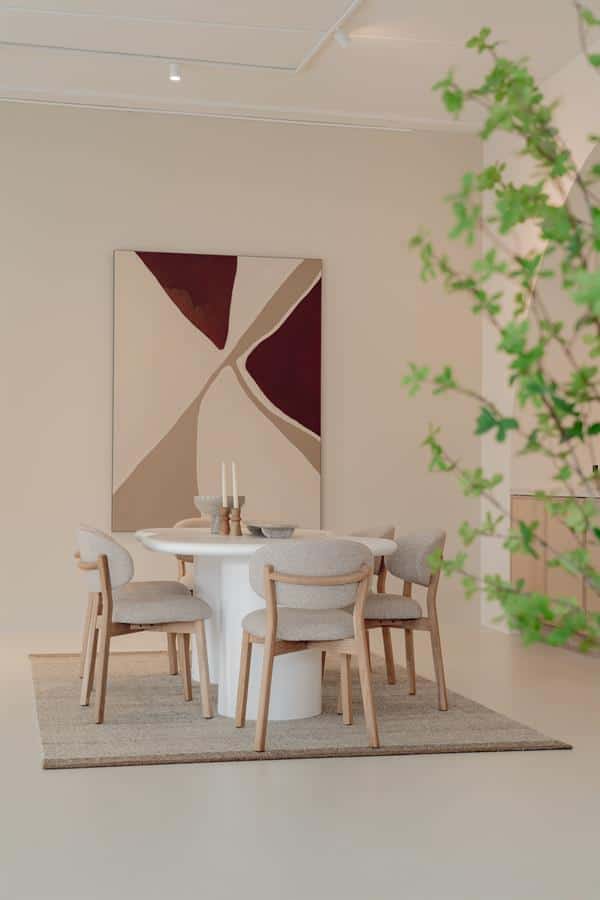 Stoel Mikky naturel - taupe Moon