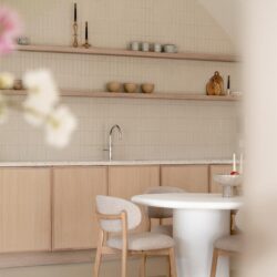 Stoel Mikky naturel - taupe Moon