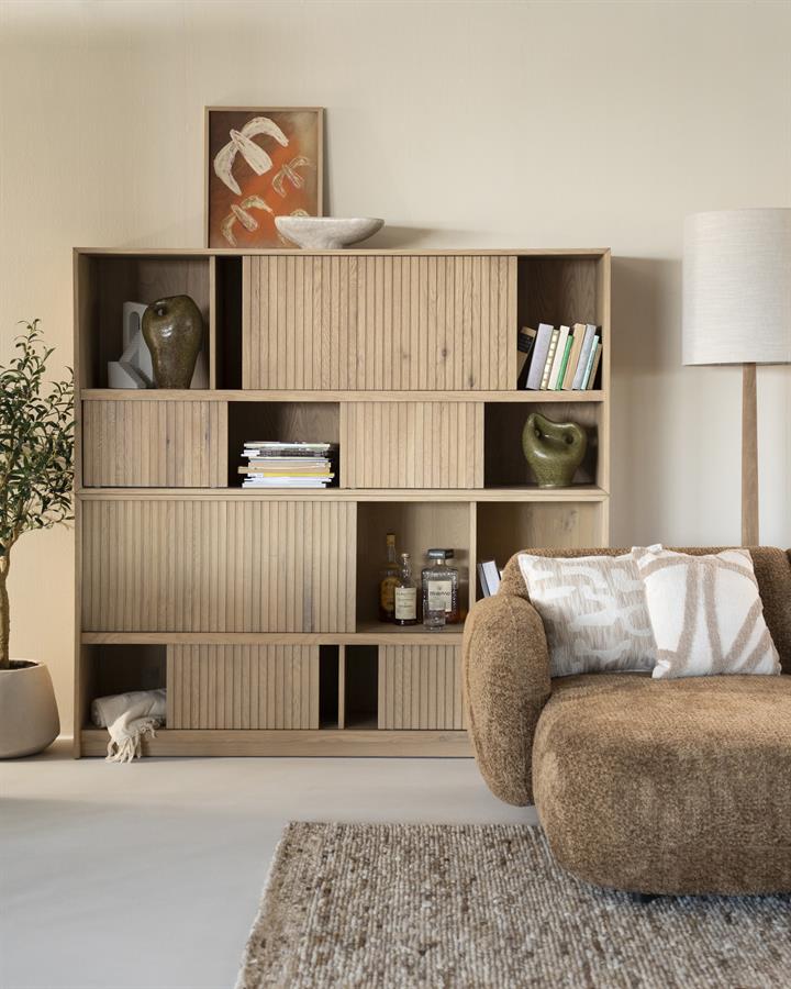 Boekenkast Milo - naturel