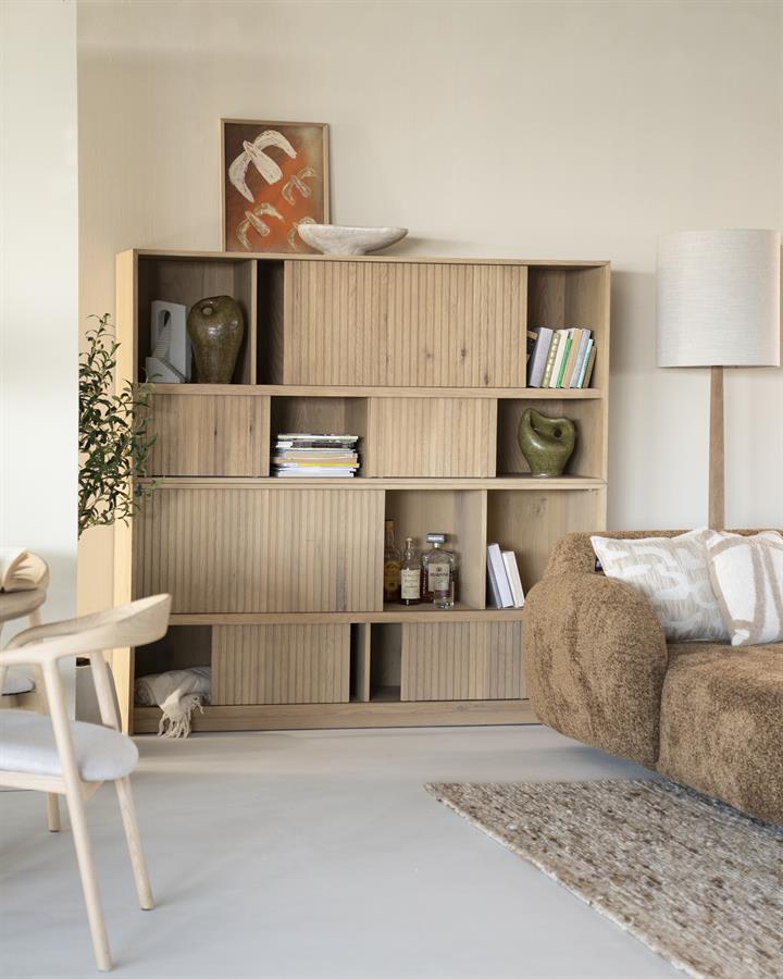 Boekenkast Milo - naturel