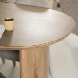 Eettafel Dex 180x90 cm - bruin