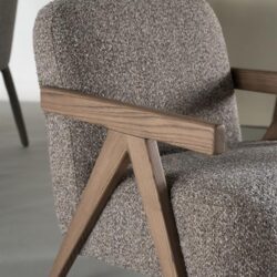 Fauteuil Francis - taupe Flou