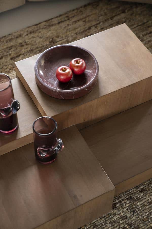 Salontafel Quinten rechthoekig - bruin