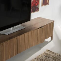 TV meubel Jake 4 drs. - bruin