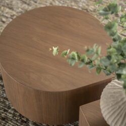 Bijzettafel Jules - lichtbruin