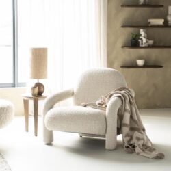 Fauteuil Monica - beige Asti