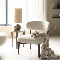 Fauteuil Mikky bruin - taupe Moon