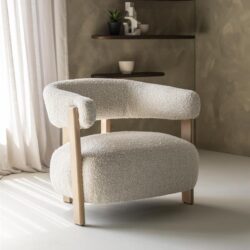 Fauteuil Lola - beige Hush