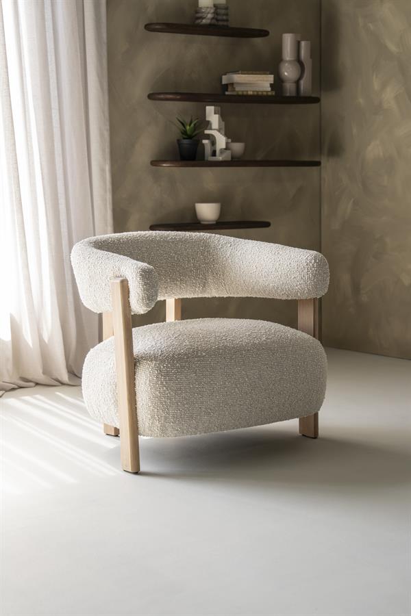Fauteuil Lola - beige Hush