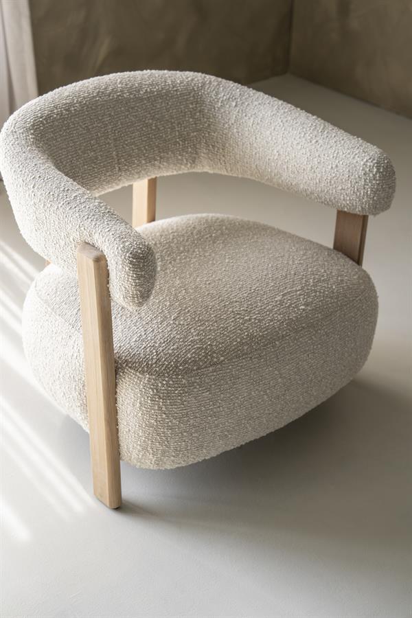 Fauteuil Lola - beige Hush