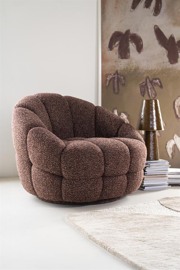 Fauteuil Tina - taupe Flou