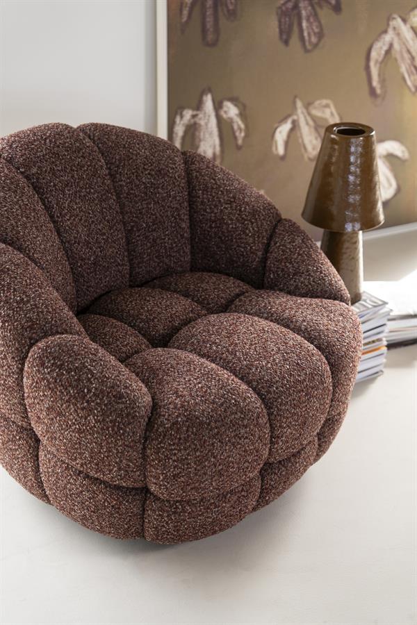 Fauteuil Tina - taupe Flou