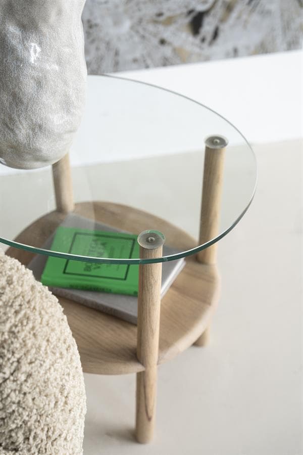 Bijzettafel Cleo - naturel