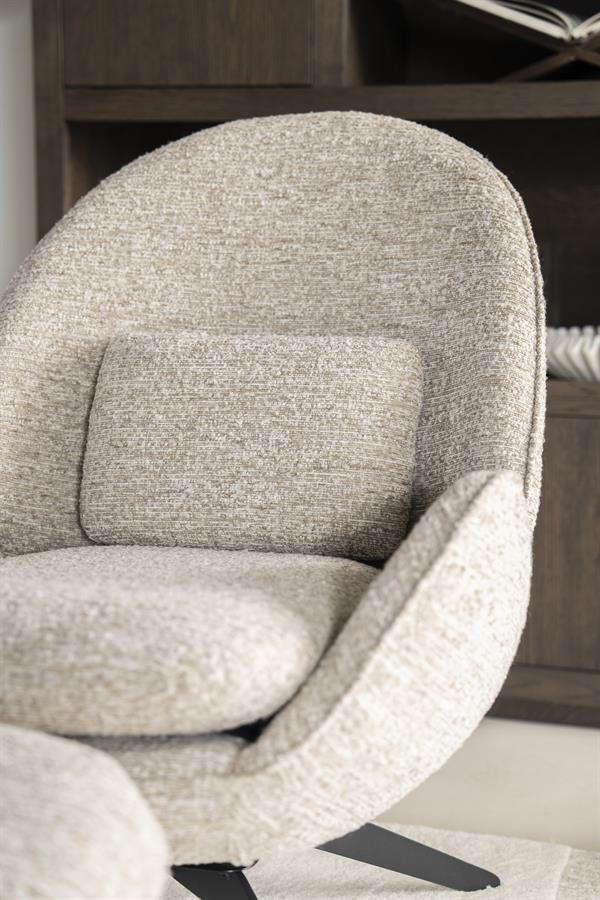 Fauteuil Ryan - beige Zora
