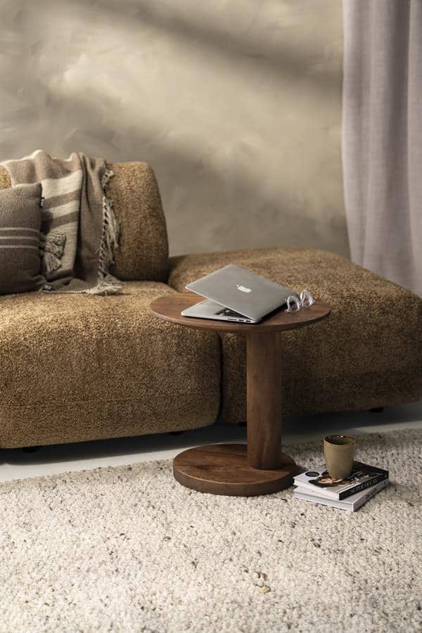 Bijzettafel Novia - lichtbruin