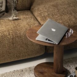 Bijzettafel Novia - lichtbruin