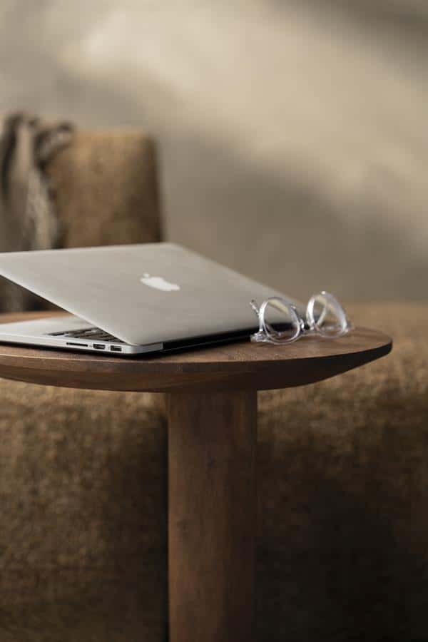 Bijzettafel Novia - lichtbruin