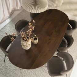 Eettafel Coco 240x110 cm - naturel